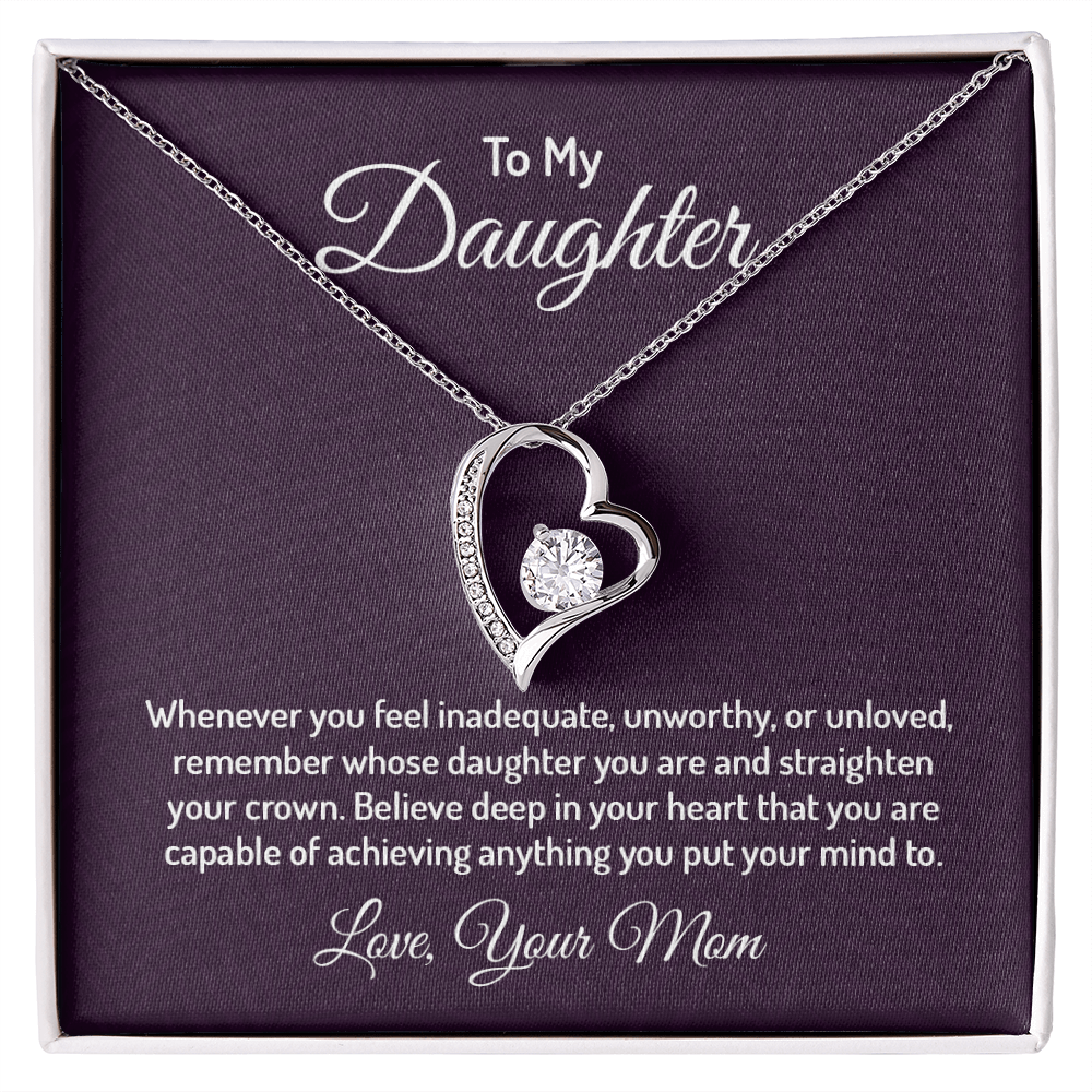 Forever Love Necklace - For Daughter From Mom - Whimsical Shoppe