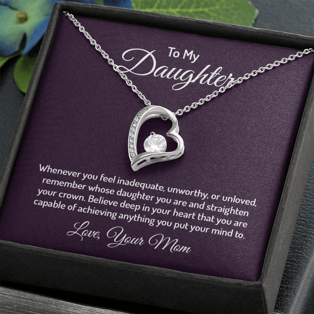 Forever Love Necklace - For Daughter From Mom - Whimsical Shoppe
