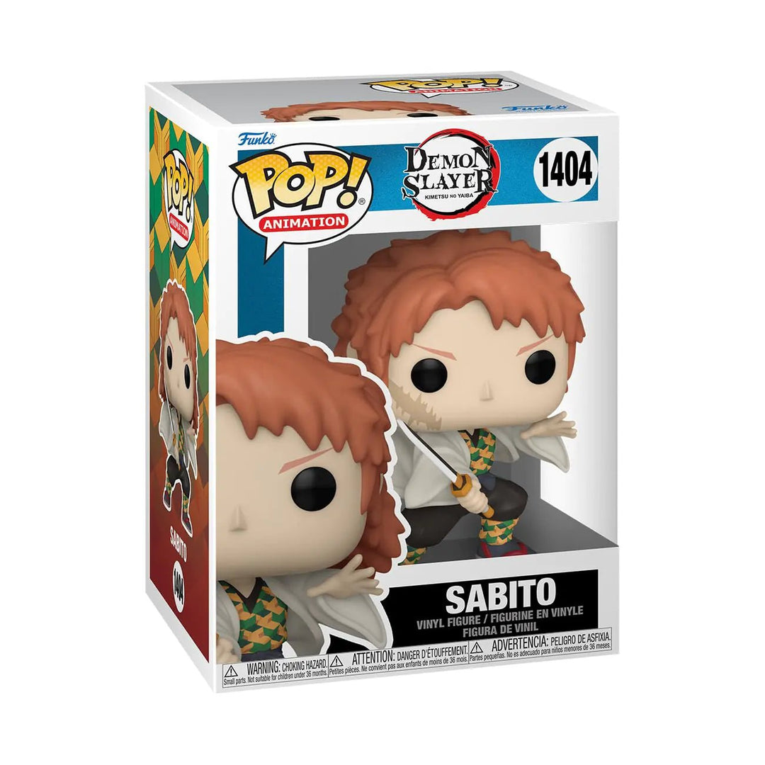 Funko Pop! Demon Slayer - Sabito 1404 Vinyl Figure (Masked) - Whimsical Shoppe