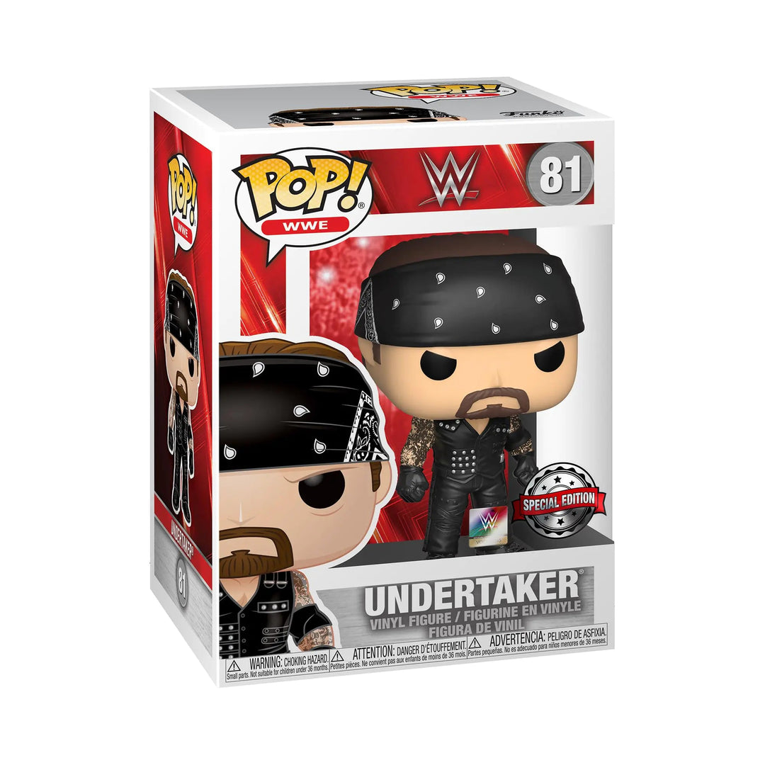 Funko Pop! WWE - The Undertaker with Bandana 81 (Special Edition) - Whimsical Shoppe
