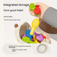 Little Hedgehog Early Learning Toy – Fine Motor & Hand-Eye Coordination, Insert Music Variants (Color Box)