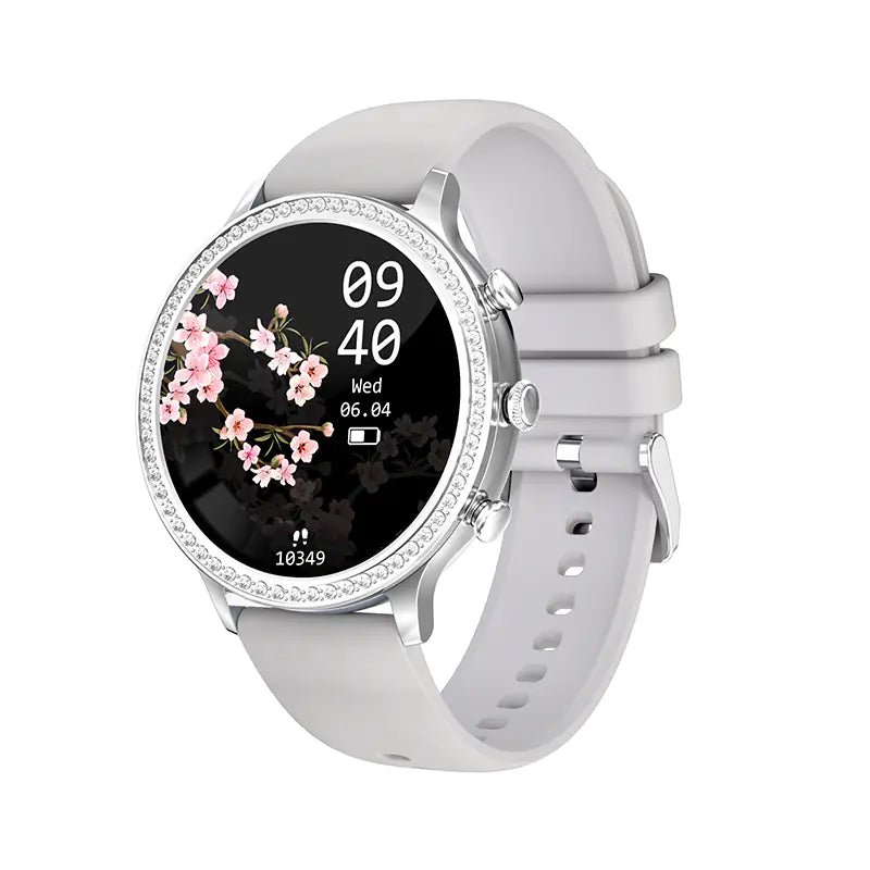 I70 Women’s Smartwatch – Music Control, Heart Rate & Step Tracking, 230mAh, Metal Case (Multiple Colors) - Whimsical Shoppe