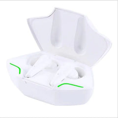 Bluetooth Mini Wireless Gaming Earbuds – Low-Latency BT 5.3, 15m Range, 4–8H Battery, Charging Case (Black/White/Yellow)