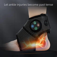 Heated Vibration Ankle Massager – Infrared Compression Therapy for Pain Relief & Recovery (USB Rechargeable, 0.28 kg)