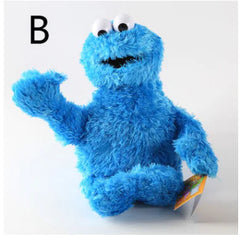 Sesame Street Plush Doll Collection - Elmo, Cookie Monster & Friends