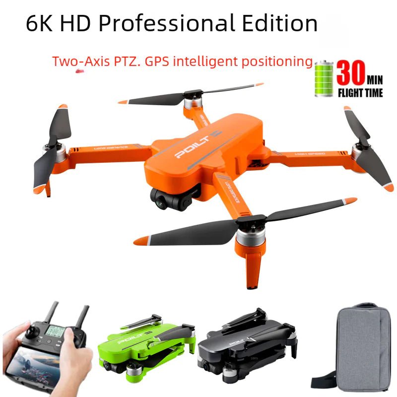 JJRC Brushless HD GPS Drone - 6K Dual Camera, 23 Min Flight - Whimsical Shoppe