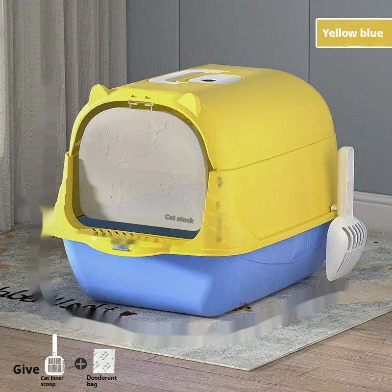 Large Enclosed Cat Litter Box - Whimsical Shoppe