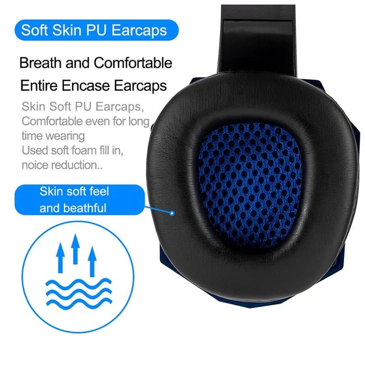 LED Light Wired Gamer Headset - Whimsical Shoppe