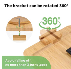 Wooden Lazy Sofa Tray