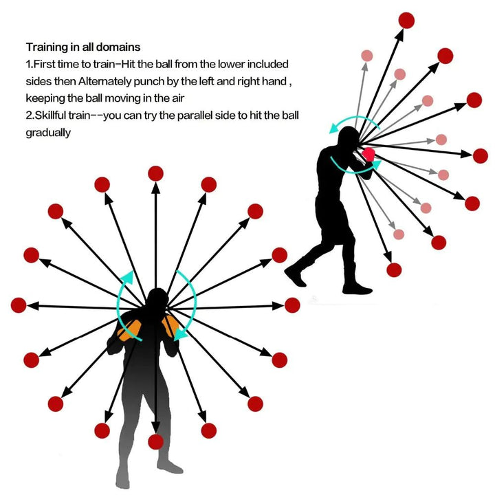 Lomachenko Boxing Reaction Ball - Speed, Agility & Focus Training - Whimsical Shoppe