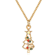 Fashionable Christmas Necklace - Alloy, Electroplated (6 Designs)