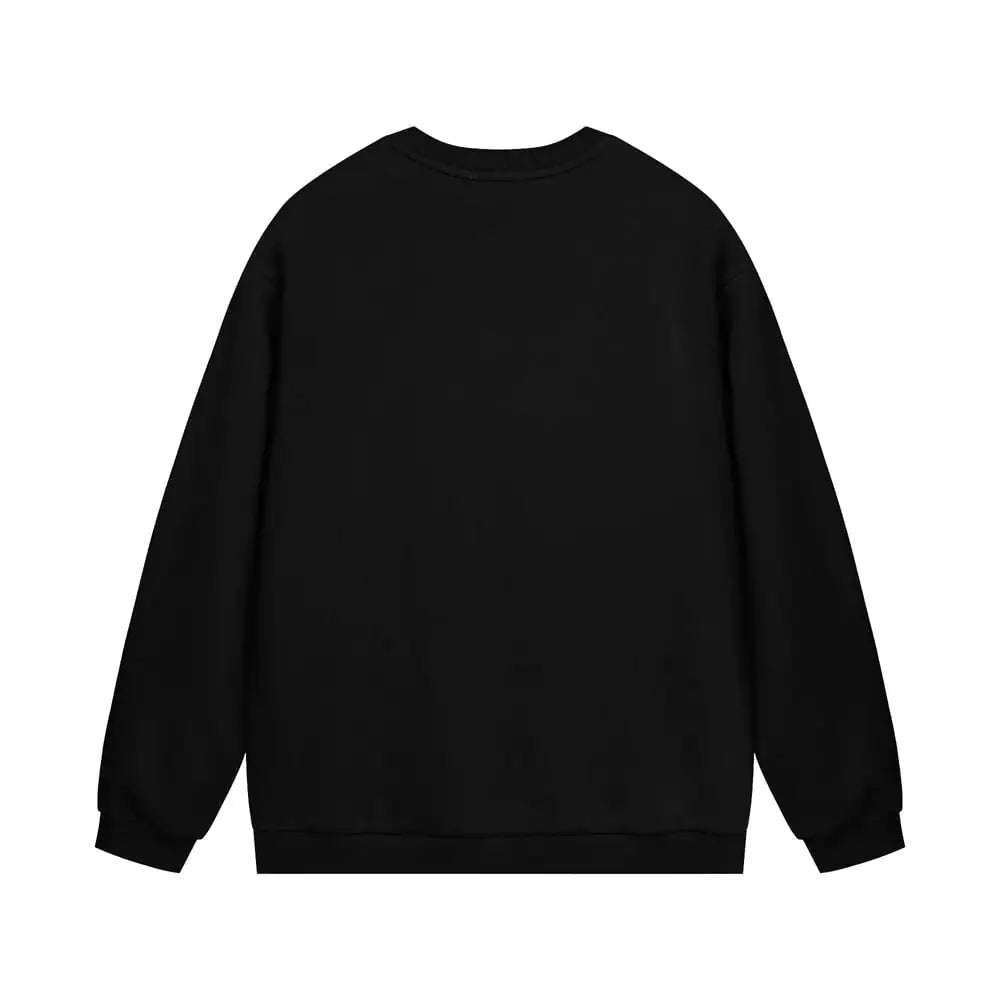 Men's Fashion Solid Color Loose Sweater - Cotton/Poly Blend - Whimsical Shoppe