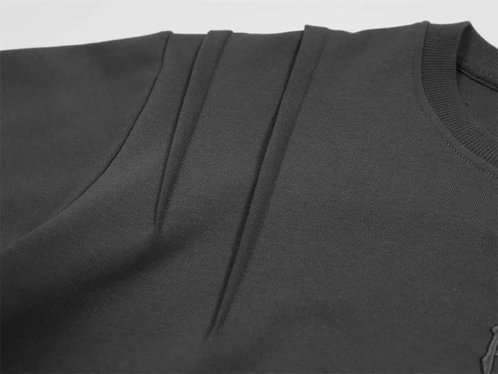 Men's Fashion Solid Color Loose Sweater - Cotton/Poly Blend - Whimsical Shoppe