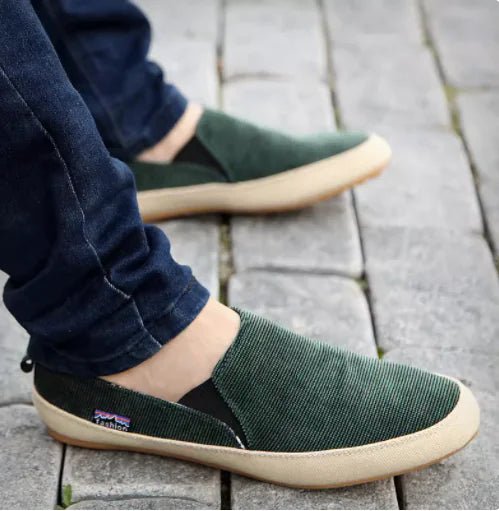 Men's Korean Style Doudou Low Upper Shoes - Flat Heel & Rubber Sole - Whimsical Shoppe