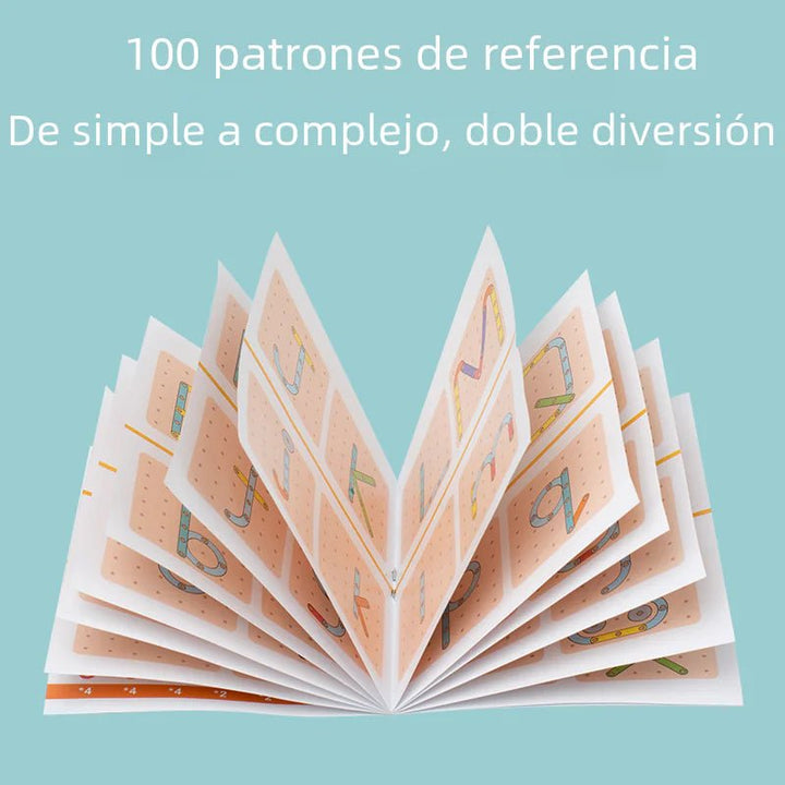 Montessori Letter & Number Building Blocks - Alphanumeric Puzzle - Whimsical Shoppe