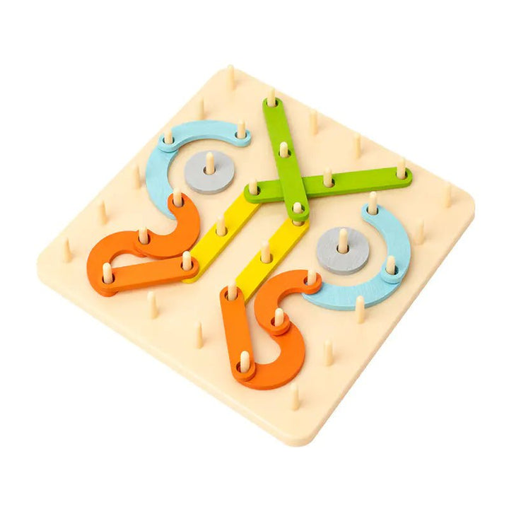 Montessori Letter & Number Building Blocks - Alphanumeric Puzzle - Whimsical Shoppe