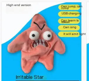 Moving Star Pendant Doll – Soft Plush Hanging Toy for Kids & Adults, Cute Decorative Gift - Whimsical Shoppe