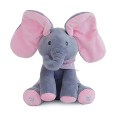 Customizable Musical Plush Elephant for Kids