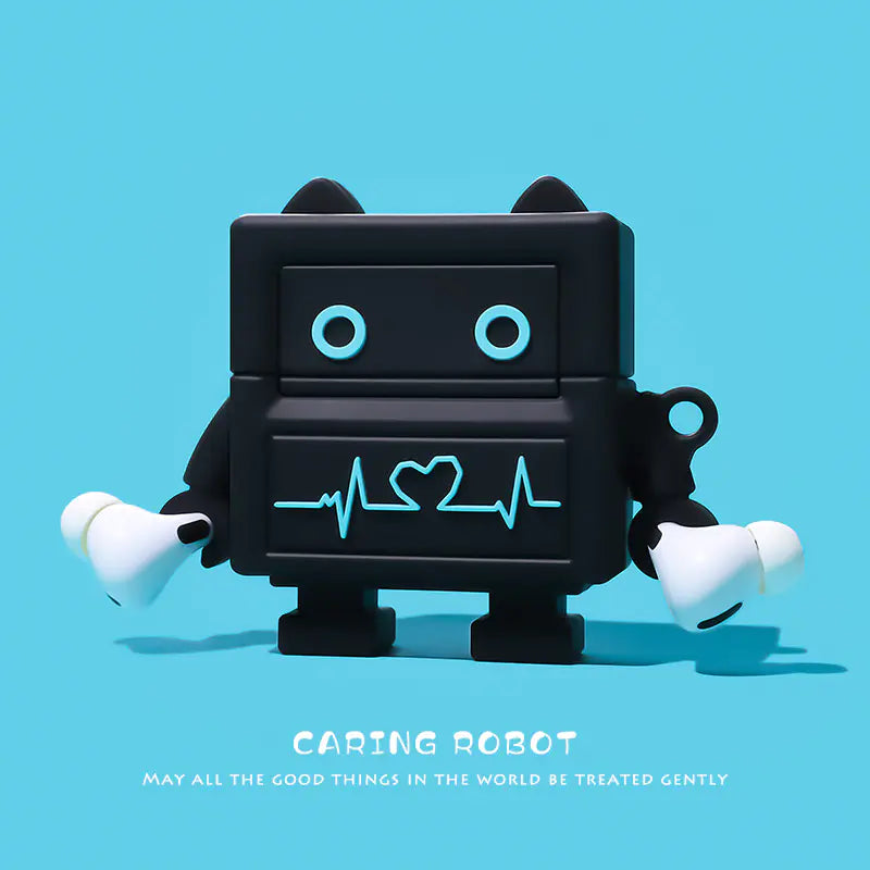 AirPods Pro 2 & AirPods 3 Protective Silicone Case Cover – 100 Fun Cartoon & Solid Color Designs