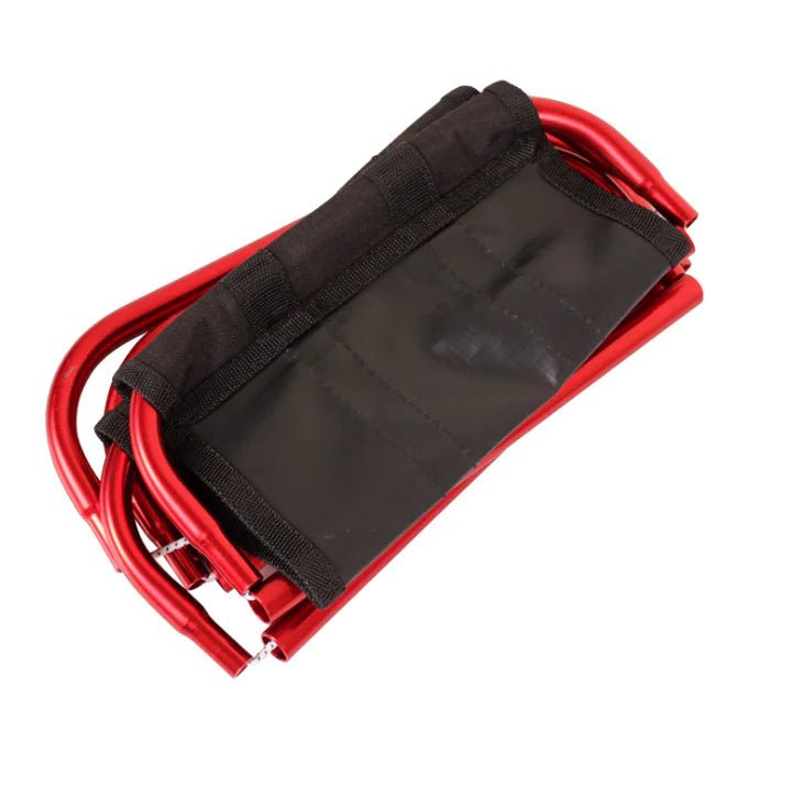 Portable Aluminum Folding Camping Stool for Outdoors - Whimsical Shoppe