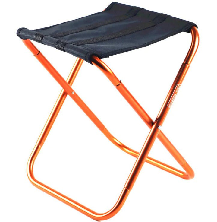 Portable Aluminum Folding Camping Stool for Outdoors - Whimsical Shoppe