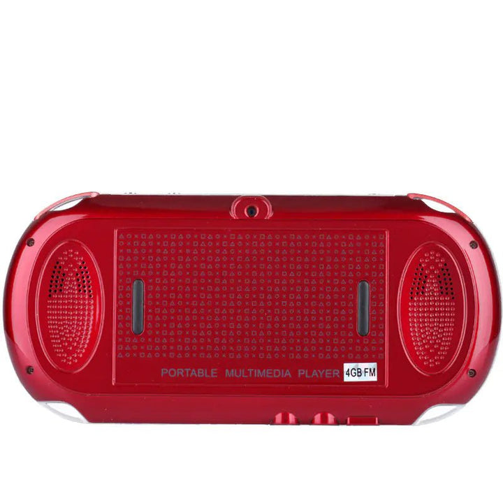 Portable PSP Game Console with Dual Joysticks – 4.3" HD Screen, 8GB, Camera, NES/32 - Bit Retro Gaming (Red) - Whimsical Shoppe