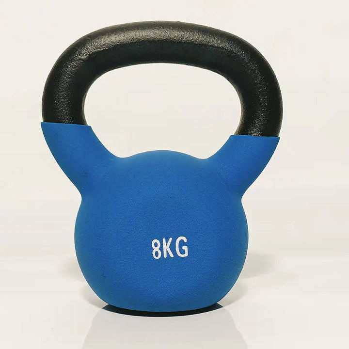PVC Coated Cast Iron Kettlebell Weights (2kg - 28kg) for Home Gym - Whimsical Shoppe