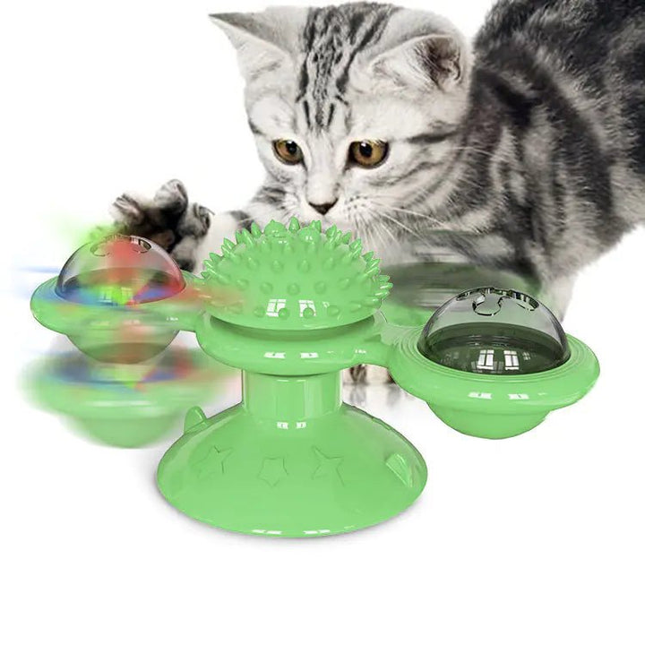 Rotating Cat Windmill Toy - Whimsical Shoppe