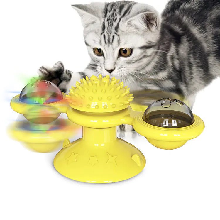 Rotating Cat Windmill Toy - Whimsical Shoppe
