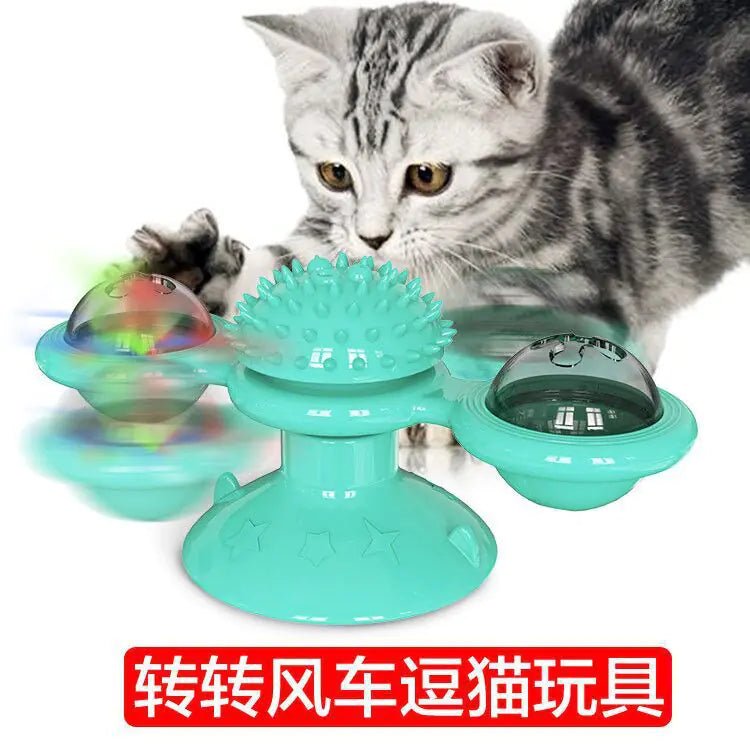 Rotating Cat Windmill Toy - Whimsical Shoppe