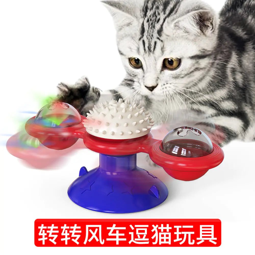 Rotating Cat Windmill Toy - Whimsical Shoppe
