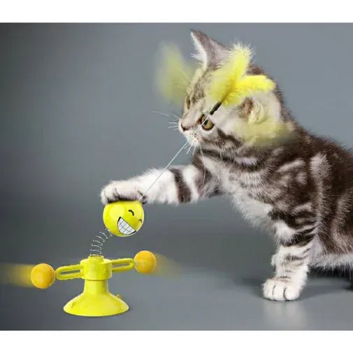 Rotating Cat Windmill Toy - Whimsical Shoppe