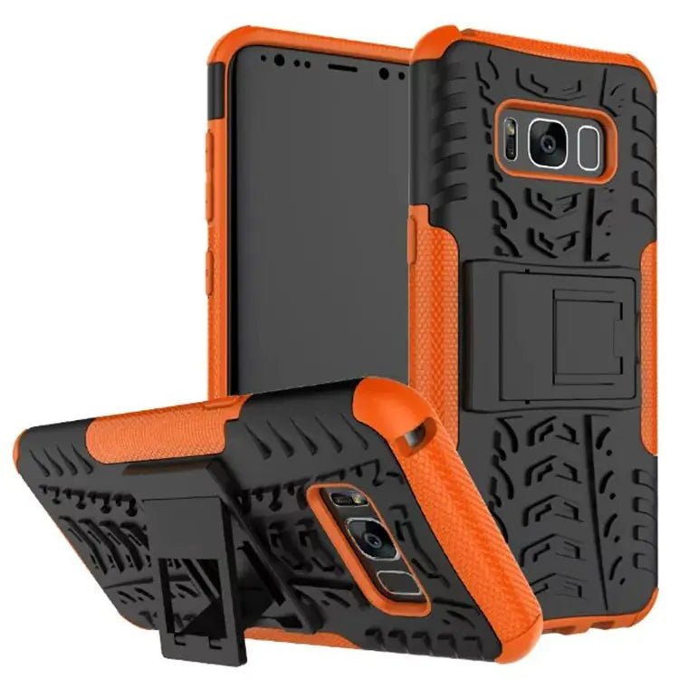Samsung S8 Plus Case with Stand – Full Protection, Tire - Tread Grip, Lightweight Rear Cover - Whimsical Shoppe