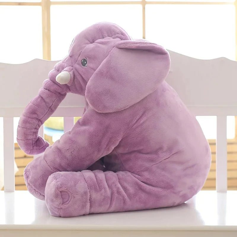 Soft Comfort Elephant Plushie - Sleep Pillow & Cuddly Toy - Whimsical Shoppe