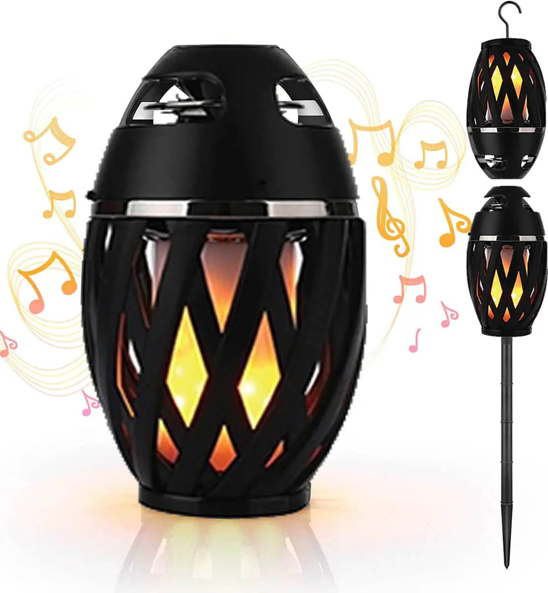 Tiki Tiki To To Outdoor Bluetooth Speaker with LED Flame (IP65) - Whimsical Shoppe