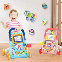 2-in-1 Baby Activity Walker