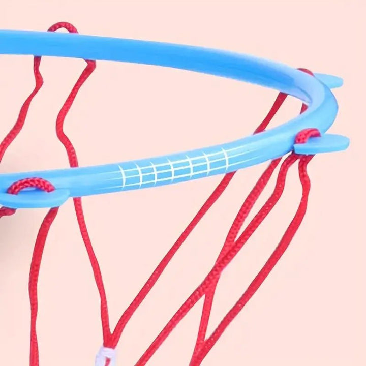 Wall - Mounted Indoor Basketball Hoop for Kids (Ages 4 - 6) - Whimsical Shoppe