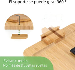 Wooden Lazy Sofa Tray