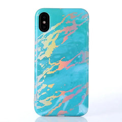 Marble Phone Case – Stylish Protective Cover for iPhone 6–15 with Anti-Fall Design