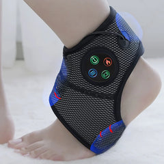 Heated Vibration Ankle Massager – Infrared Compression Therapy for Pain Relief & Recovery (USB Rechargeable, 0.28 kg)