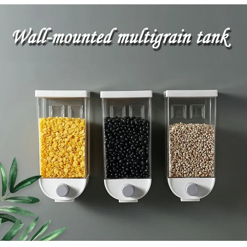 Wall-Mounted Kitchen Multi-Grain Sealed Jars