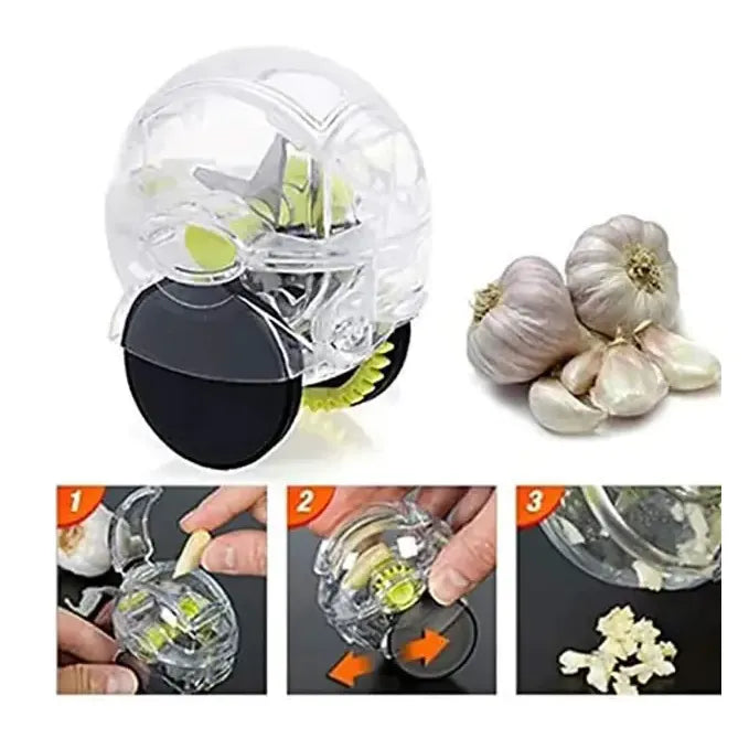 Rolling Garlic Chopper